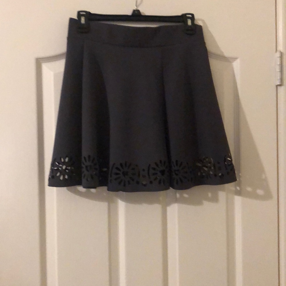 Flirty detailed mini skirt